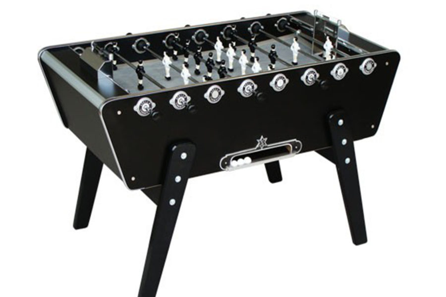 Stella foosball table black Champion - Babyfoot By Toulet