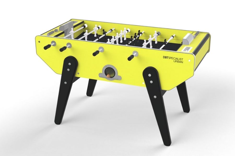 Modern foosball table yellow - Specialist Urban - Babyfoot By Toulet