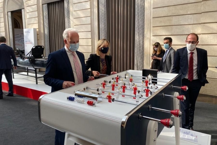 Republifoot foosball table Great Exhibition Made In France - Debuchy By Toulet
