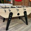 oak foosball table specialist black classic - Babyfoot Toulet