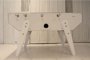foosball table full white Specialist Urban - Babyfoot by Toulet