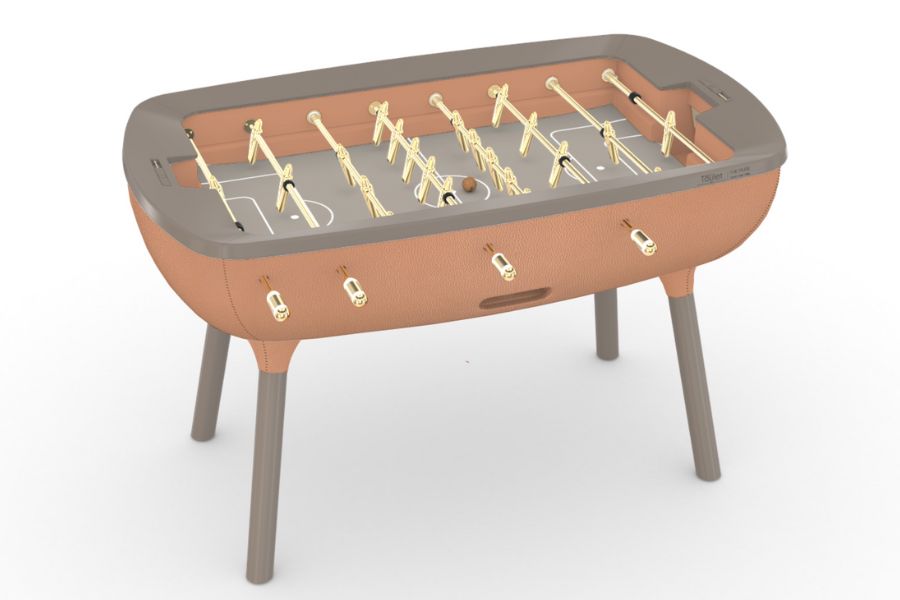 leather foosball table luxury The Pure - Babyfoot by Toulet