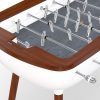 purchase outdoor foosball table teak Pure white - Babyfoot By Toulet
