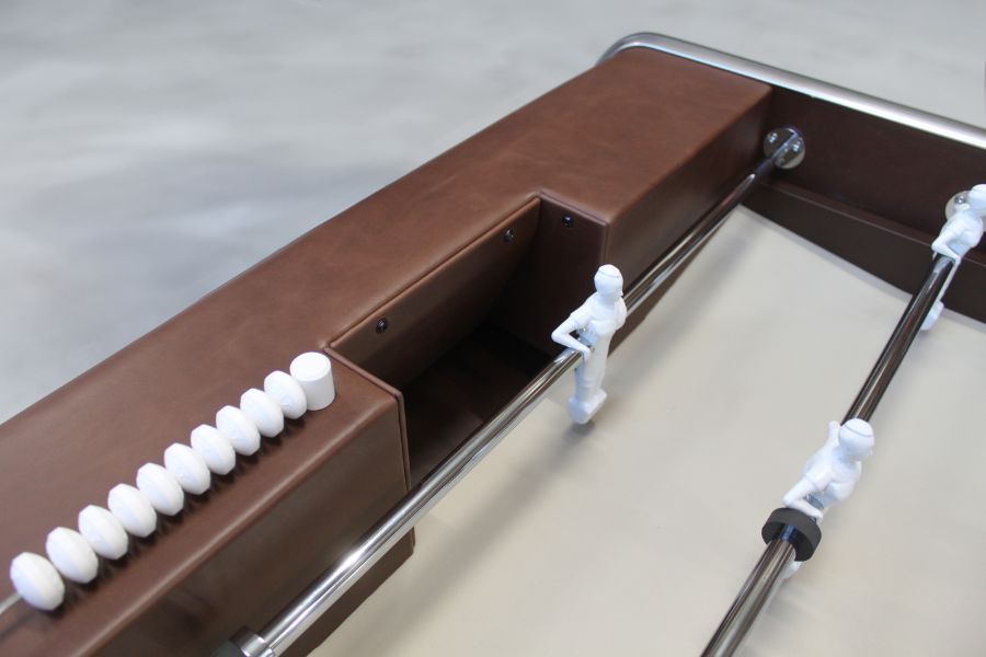 unique leather foosball table Specialist - babyfoot by toulet