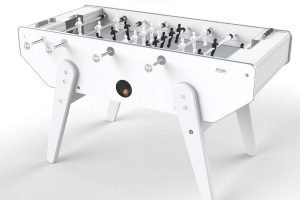 grey white foosball table specialist classic shop online - babyfoot toulet