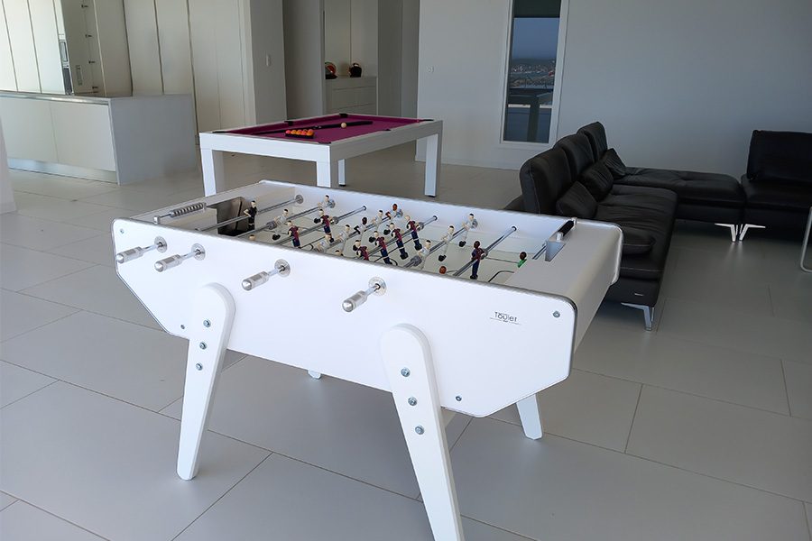 white soccer table custom Specialist - Toulet